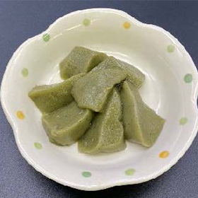 いんげんの黒胡麻和え