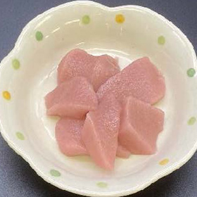大根梅風味和え